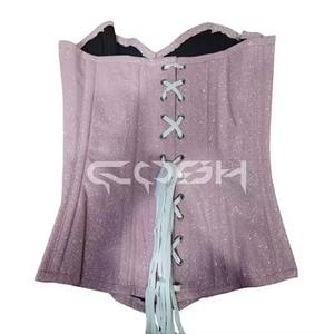 Corset bustier rose scintillant pour soirée, tenue de club et mode - Product Image 6
