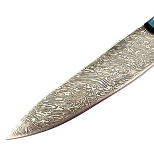 Cuchillo de Cocina de Acero Damasco de Alta Calidad, Construcción de Espiga Completa, Hecho a Mano, Ecológico, Apto para Lavavajillas, para Cocina Profesional - Product Image 2