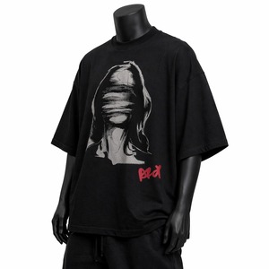 เสื้อกล้ามคอกลมผู้ชายสไตล์โกธิค พิมพ์ลายตัวอักษรดิจิทัล แขนสั้น ทรงปกติ ผ้าคอตตอนเจอร์ซีย์ ระบายอากาศได้ดี ดีไซน์โลโก้ด้านหน้า ทรงโอเวอร์ไซส์ - Product Image 3