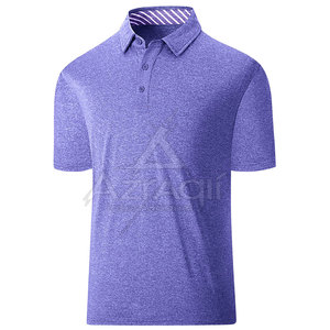 เสื้อโปโลชายคุณภาพสูง สีพื้นเรียบ ผ้าระบายอากาศได้ดี รับสกรีนโลโก้ มีจำหน่าย - Product Image 2