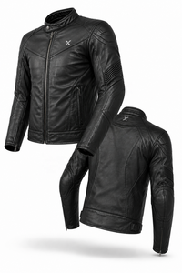 Chaqueta de Motocicleta Deportiva de Cuero de Alto Rendimiento |   Negro Marrón Carbón |   Fabricante OEM ODM |   Diseño de Calidad Premium |   Ropa de Carreras - Product Image 6