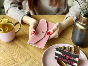 Handmade Genuine Leather Luxury Lightweight Bill Holder & <b>Folder</b> with Customizable Options LBH-0229 - Product Image 5