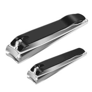 Outil professionnel de coupe d'ongles de style salon, coupe-ongles en métal robuste avec poignée confortable - Product Image 1