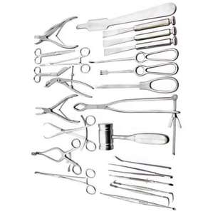 INSTRUMENTOS QUIRÚRGICOS IAA, Juego de Instrumentos de Cirugía Ortopédica Básica Manual de Alta Calidad, 25 Piezas, Acero Inoxidable - Product Image 3