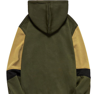 Unisex Canvas Coated <b>Fleece</b> Quilted <b>Jacket</b>-Winter Style <b>Fleece</b>-Lined Thickened Warm Zipper Closure Casual <b>Jacket</b> Front - Product Image 6