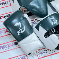 Ensemble d'entraînement et de sparring Fly neuf, sur mesure, en cuir professionnel, dernier modèle, ensemble de boxe Fly super confortable, ensemble de kickboxing Fly