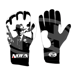 Guantes de Bateo de Béisbol/Sóftbol Nofa Industries Antideslizantes, Acolchados, de Cuero, Ambidiestros, Talla XXL/XL, para Adultos, Profesionales, Hombres y Mujeres - Product Image 1