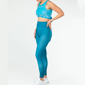 Conjuntos Deportivos de Dos Piezas para Mujer, Chaquetas Ajustadas con Cierre, de Secado Rápido, Anti-Impactos, Cintura Alta, para Yoga, Running y Gimnasio - Product Image 2