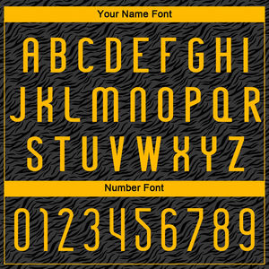 Personaliza el Uniforme de Voleibol de tu Equipo con Logotipo, Diseño Animal en Negro y Dorado, Transpirable, de Poliéster Resistente y Costuras Duraderas - Product Image 5