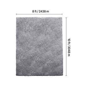 Tappeti Moderni per Interni 8 X 10 Piedi, Morbidi Tappeti Pelosi a Pelo Lungo per Soggiorno, Camera da Letto, Veranda - Product Image 3