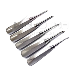 MEDZORA SURGICAL Juego de Instrumentos Quirúrgicos para Cirugía Oral, Elevadores de Raíces, Extracción Dental, Manual, Acero Inoxidable, CE - Product Image 6