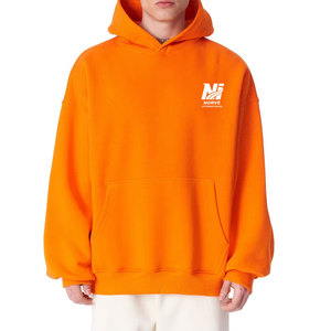 Sweat à capuche personnalisé surdimensionné en molleton épais 450 GSM, design épaules tombantes, tissu en mélange de coton épais, streetwear, vente en gros - Product Image 1