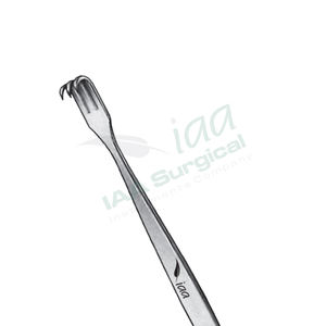 Retracteur chirurgical Guthrie à double pointe pour plaies fines, crochets médicaux pour la peau, prix abordable, vente en gros - Product Image 5