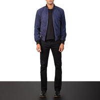 Blouson Bomber Réversible Hiver Homme – Logo Frontal, Léger, Respirant, Écologique, Décontracté, Qualité Supérieure, Vente en Gros