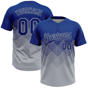 เสื้อเบสบอลซอฟต์บอลแบบสองกระดุม สไตล์อเมริกัน ปรับแต่งได้ สำหรับเด็ก วัยรุ่น ผู้ชาย ผู้หญิง - Product Image 1