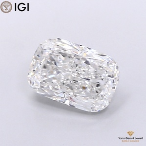 Diamant de laboratoire CVD de couleur E, clarté VVS1, 3,50 carats, taille coussin certifiée IGI, pour une élégance intemporelle, bague - Product Image 1