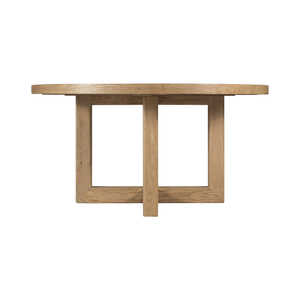 โต๊ะอาหารทรงกลมไม้สักแท้ทันสมัย - เฟอร์นิเจอร์ไม้ประกอบสำเร็จสุดหรูจากอินโดนีเซีย คุณภาพส่งออก - Product Image 6