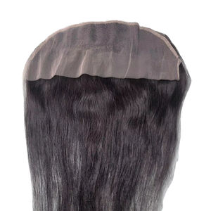 Peluca frontal de encaje 4x13 con ondas naturales, cabello humano para mujer, cabello Remy indio, cabello Taz de Bangladesh, ligera e impermeable - Product Image 1