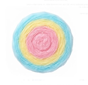 Super <b>Sour</b> 3-Layer Cotton Candy Roll Korea Fruity Flavored Halal Certified Melt-Resistant HACCP FSSC 22000 Confectionery Snack - Product Image 4