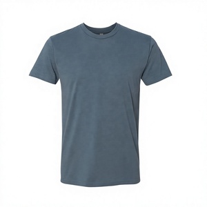 Camiseta de Hombre, Corte Regular, Cuello Redondo, Manga Corta, Color Sólido, Algodón Jersey, Estilo Casual, Tejido de Punto Liso - Product Image 1