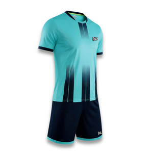 Conjunto de Camiseta de Fútbol Sublimada Personalizada, Uniforme de Fútbol de Poliéster de Secado Rápido de Manga Corta para Hombre, Impresión del Nombre del Jugador en la Espalda, para Todas las Temporadas - Product Image 2