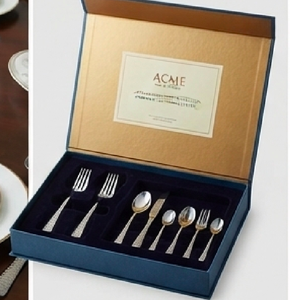 High Quality Stainless Steel Flatware Set Hammered Handle With <b>Mirror</b> Finishing Perfect For Weddings Hotels And Kitchen - Product Image 5