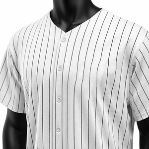 Camiseta de Béisbol, Diseño Deportivo Clásico, Material de Malla Transpirable, Manga Corta, Secado Rápido, Personalizable - Product Image 5