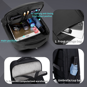 Sublimation Backpack Custom Print Polyester Blank School Bag Travel Laptop Backpack Wholesale Bulk Supply SBP-0075 - Product Image 5