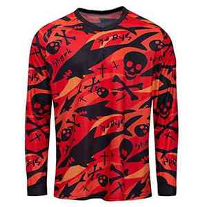 Jersey de Motocross para Hombre, Diseño Personalizado con Logotipo, Transpirable, Impresión Frontal, Venta Directa de Fábrica a Bajo Precio, Alta Calidad - Product Image 6