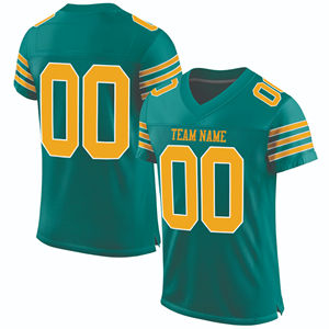 Maillots de football américain personnalisés en gros – Maillots de rugby respirants en maille cousue, uniformes de sublimation pour matchs et entraînements - Product Image 3