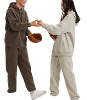 Conjuntos de chándal con logotipo personalizado, chándal para hombre, deporte, Jogging, unisex, Polar, ropa deportiva, chándales, sudaderas con capucha personalizadas, chándal de EE. UU. - Product Image 3