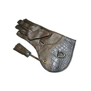 Guantes de entrenamiento de cetrería con MOQ bajo, los mejores guantes de seguridad para caza a precio económico, guantes de cuero de nueva llegada. - Product Image 3