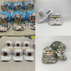 หมวกแก๊ปปักลายตามสั่งขายส่ง Richardson 935 หมวกปักลายพรางแบบเรียบ หมวกแก๊ปทรง Trucker Richardson 112 - Product Image 6