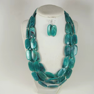 Handmade Resin Pendant Necklace Real Flower Resin Jewelry Fashion Necklace Unique Gift for Women Trendy Jewelry - Product Image 1