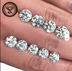 Diamante Suelto D'vins con Certificación IGI, Cultivado en Laboratorio, Corte Brillante Redondo, Color D, 0.5-2ct, VS1, Corte Excelente, CN, para Joyería - Product Image 2
