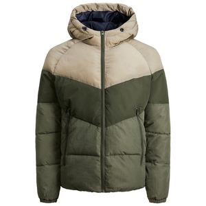 Nouvelle Arrivée Tendance : Blouson d'Hiver Imperméable en Toile à Capuche pour Homme, Style Urbain, Motif Frontal Haute Couture, Vente en Gros Personnalisée - Product Image 3