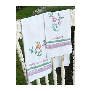 2026 Top Quality Product Hen Embroidered Dish Towels Wholesale Price With Custom Logo Tailor Made 100% Cotton Dish Rag Towels - Product Image 2