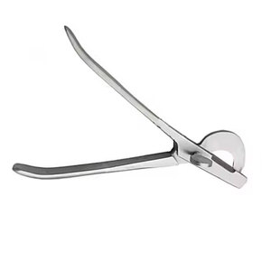 23 cm De White Emasculator Veterinary Surgical Instrument Premium Stainless Steel <b>Castration</b> <b>Tool</b> for Large Animal Veterinary - Product Image 1
