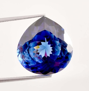 Zafiro natural de Ceilán azul real, corte corazón, certificado por GIA, piedra suelta para la fabricación de anillos y joyería, piedra fina. - Product Image 4