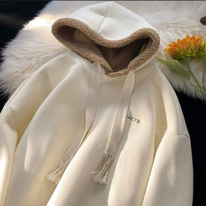 Sudadera con Capucha de Fabricante Directo, Logotipo Personalizado, Unisex, Gruesa, de Alta Calidad, de Algodón, Lisa, Extra Grande, para Hombre - Product Image 1