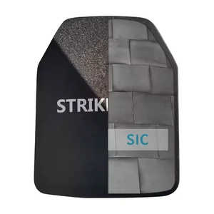 Protection personnelle, armure en alumine Al2O3, insert d'armure pour face de choc, plaque de face de choc pour gilet pare-balles - Product Image 2