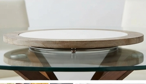 Centro de mesa giratorio decorativo para mesas de banquete, elegante centro de mesa para servir alimentos y suministros de cocina para catering. - Product Image 6