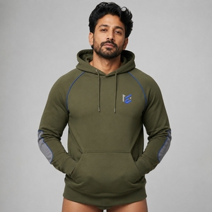 Sweat à capuche pour homme, sweat à capuche élégant, chaud, en coton, pour l'hiver, manches longues, sweat à capuche pour homme pour la saison hivernale - Product Image 1