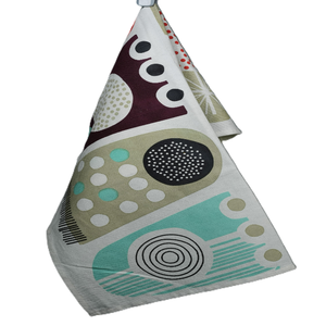 Serviette de cuisine en coton 100% biologique avec logo personnalisé, haute absorption, séchage rapide, écologique, tissage, lavage à la main, hypoallergénique - Product Image 5