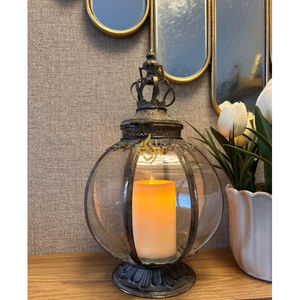 Linterna Metálica Vintage de Alta Calidad, Linterna Elegante y Duradera para el Hogar, Interiores, Exteriores, Camping, Iluminación y Regalos - Product Image 2