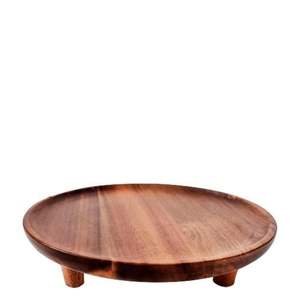 Support de rangement moderne en bois pour vaisselle, support de table surélevé pour bureau, support de plantes en bois d'acacia durable, plateau à savon, compatible lave-vaisselle - Product Image 6