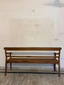 Modern Solid <b>Wood</b> Eco-Friendly 4-Seater <b>Bench</b> Farmhouse Decor Outdoor Furniture for Mall Park Patio <b>Garden</b> - Product Image 4