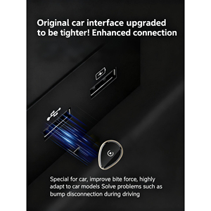 Adattatore Wireless USB-A a USB-C per CarPlay e Android Auto con Dongle Mini Ovale - Product Image 2