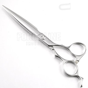 Ciseaux de coiffure fabriqués au Pakistan, en acier robuste, design simple. - Product Image 3
