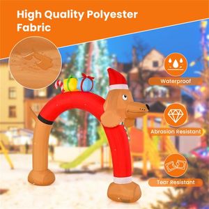 Arco Gonfiabile Natalizio da 2,4 Metri per Decorazioni Esterne Festive del Giardino - Product Image 6